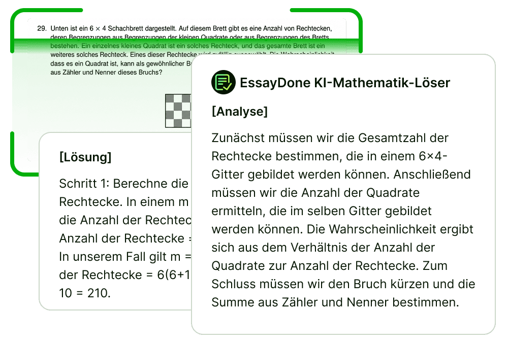 Schritt-für-Schritt-Lösungen mit Erklärungen
