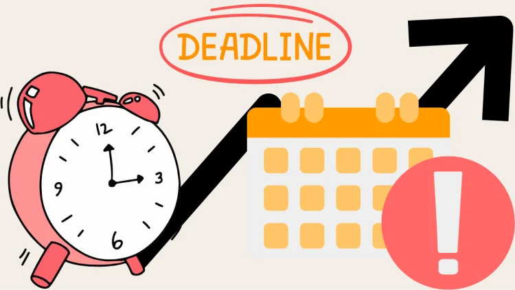 Bannière de date limite