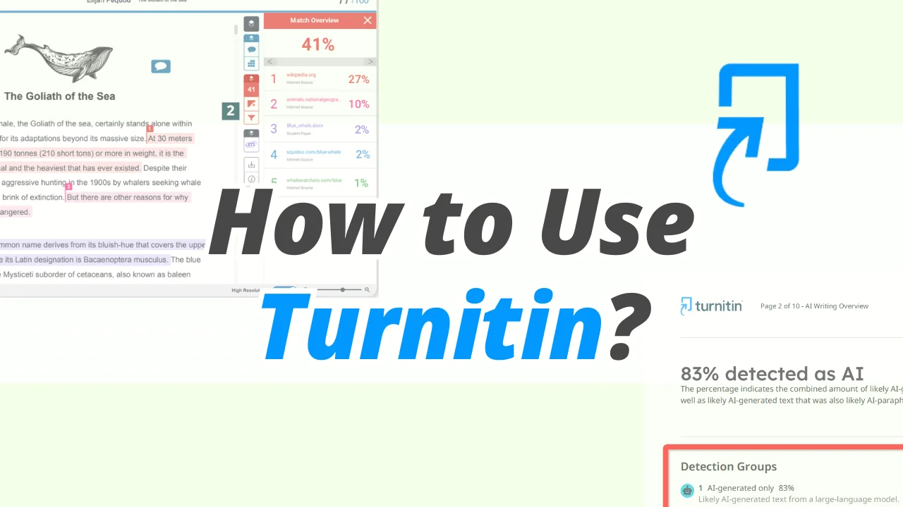 Comment utiliser le premier écran de Turnitin Comment utiliser le premier écran de Turnitin