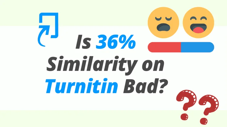 36 % de similarité sur Turnitin : est-ce mauvais ? Première écran 36 % de similarité sur Turnitin : est-ce mauvais ? Première écran