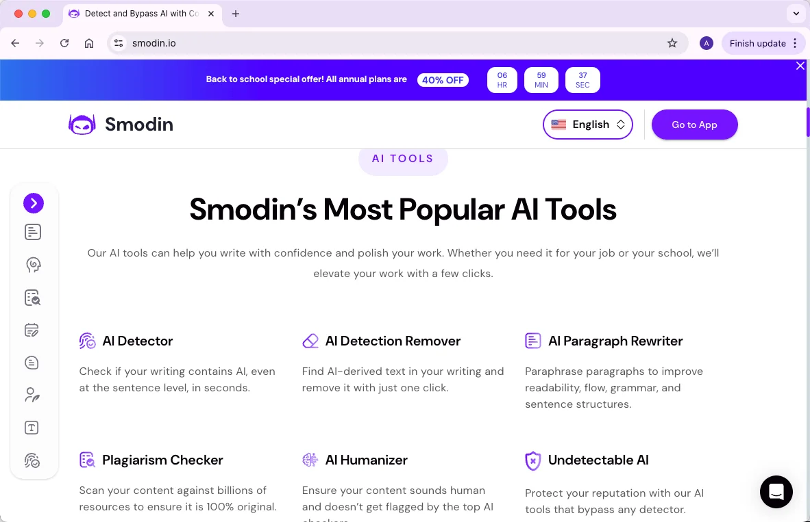 Smodin tools