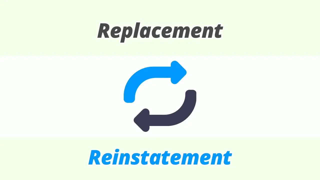 Réintégration après substitution de synonymes