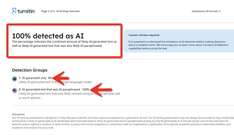 Rapport AI Turnitin Quillbot 100 pour cent AI Rapport AI Turnitin Quillbot 100 pour cent AI