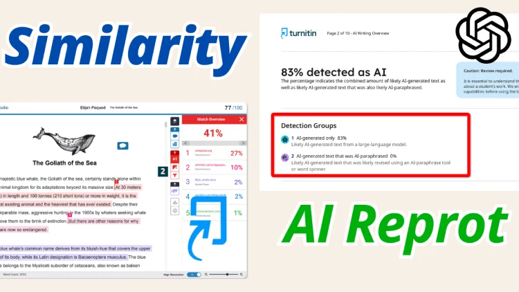 Rapport de Similarité Turnitin vs. Rapport par IA Rapport de Similarité Turnitin vs. Rapport par IA