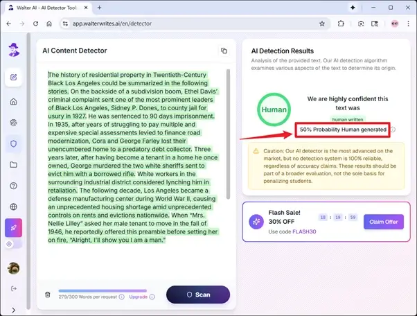 Walter Writes AI-Detektor überprüft gemischtes KI- und menschliches Schreiben Walter Writes AI-Detektor überprüft gemischtes KI- und menschliches Schreiben