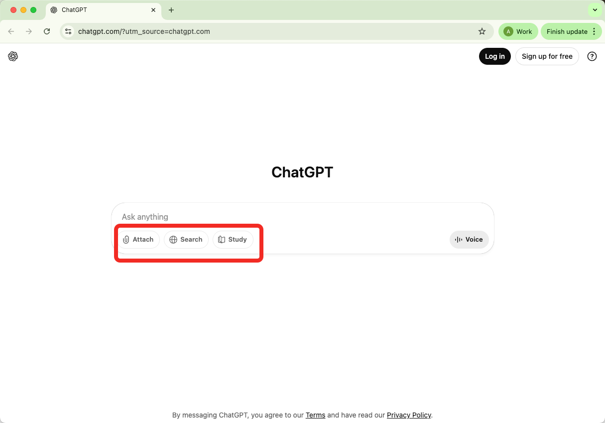  ChatGPT Conversation Box Feature