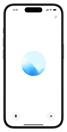 ChatGPT mobile App voice mode on
