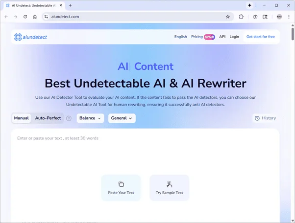 AI Undetect page 