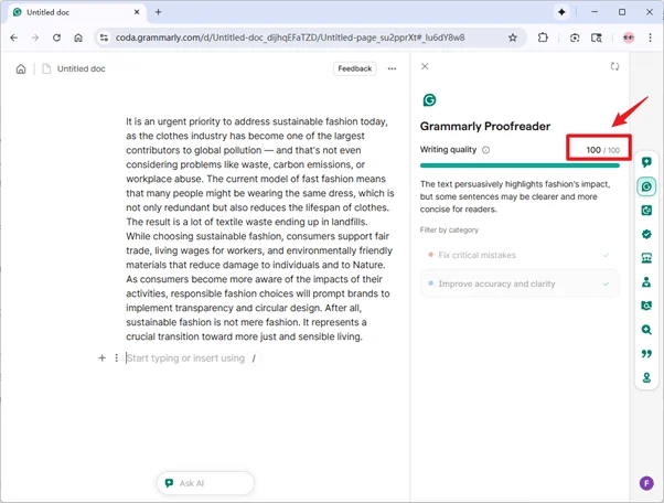 Grammarly Scoring Humbot Humanized Text Amended Version 100  Grammarly Scoring Humbot Humanized Text Amended Version 100