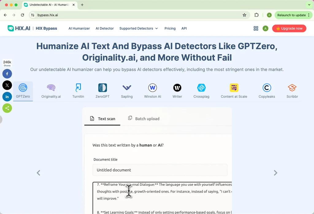 HIX AI Bypass Review Can It Truly Humanize AI ChatGPT Text 