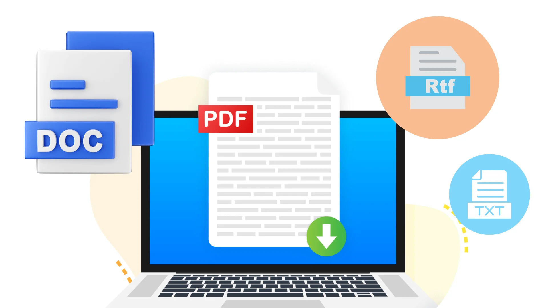 File Types Doc PDF Rtf Txt