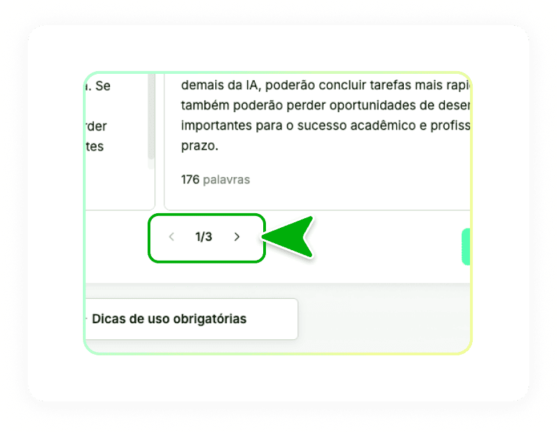 3 versões de uma só vez