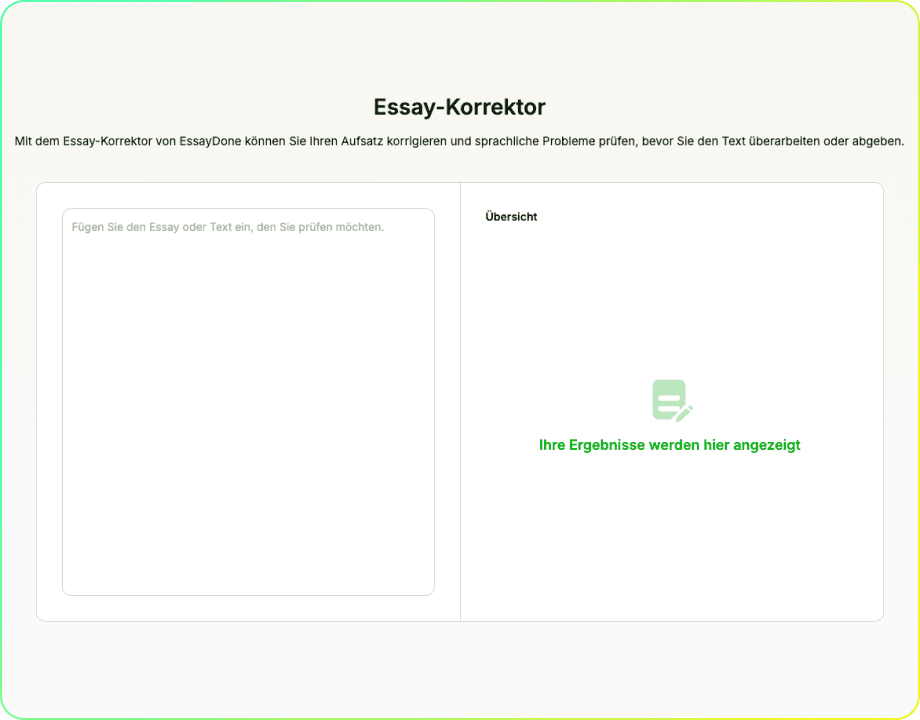 Essay-Korrektor