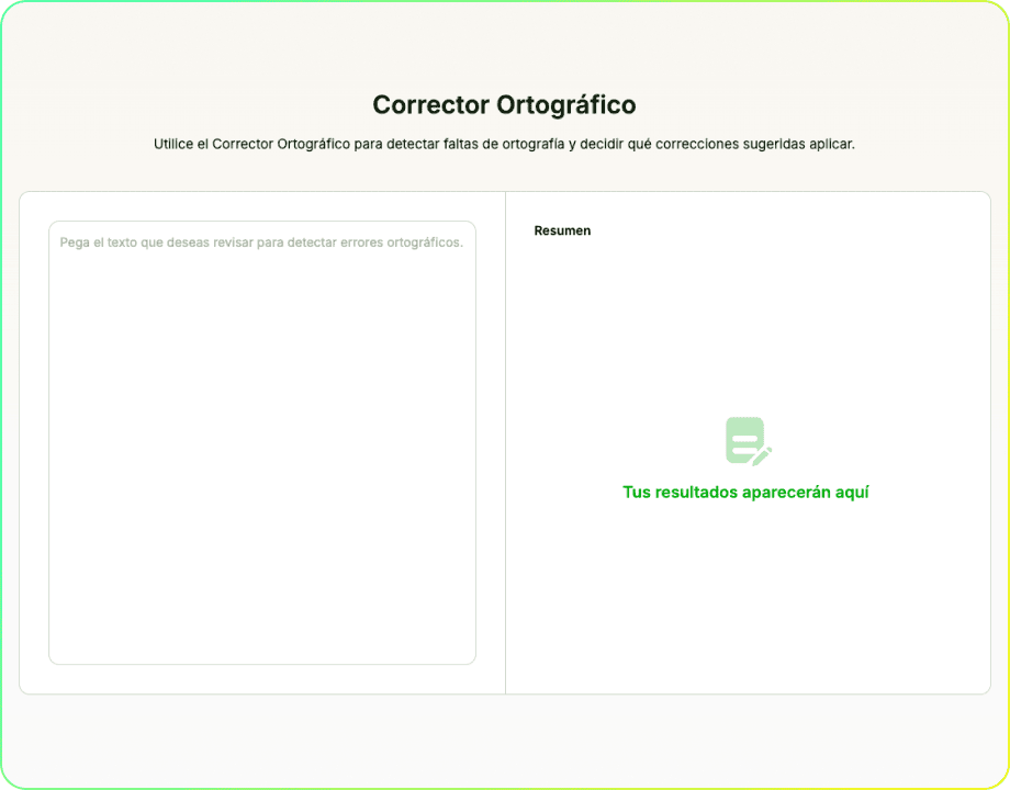 Corrector Ortográfico