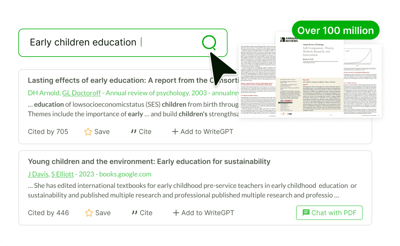 Smart Literature Search